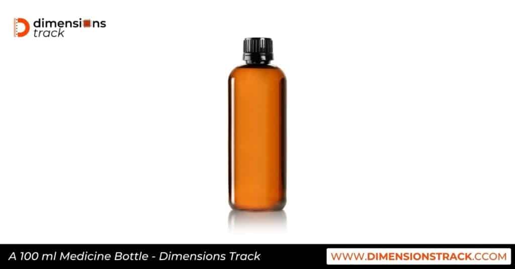 A 100 ml Medicine Bottle