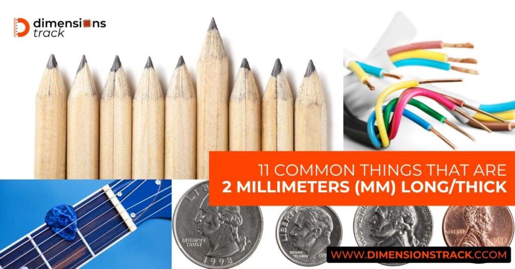 Common Things That Are 2 Millimeters (mm) Long or Thick