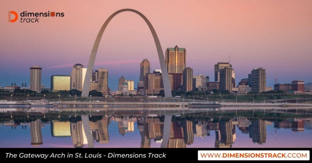 The Gateway Arch in St. Louis