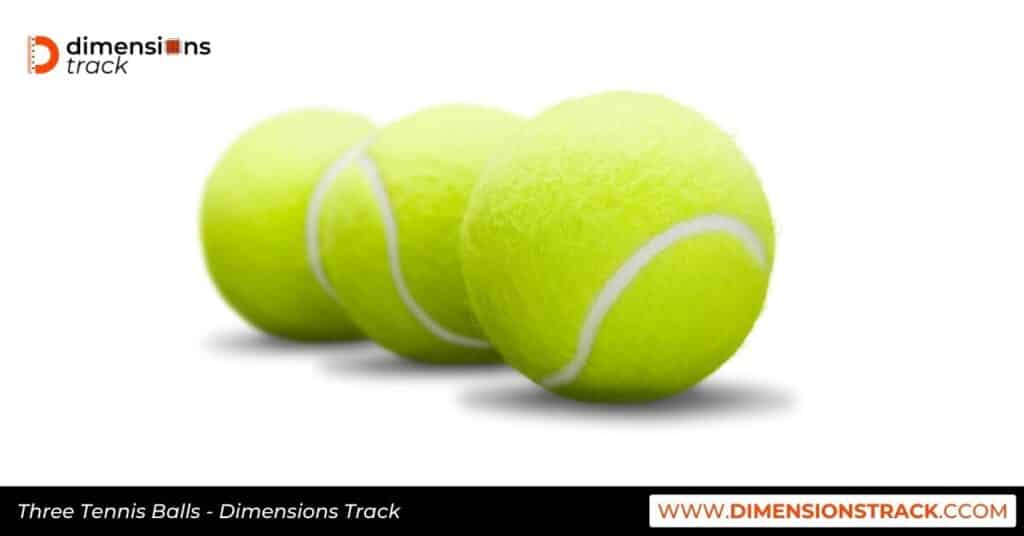 Three Tennis Balls