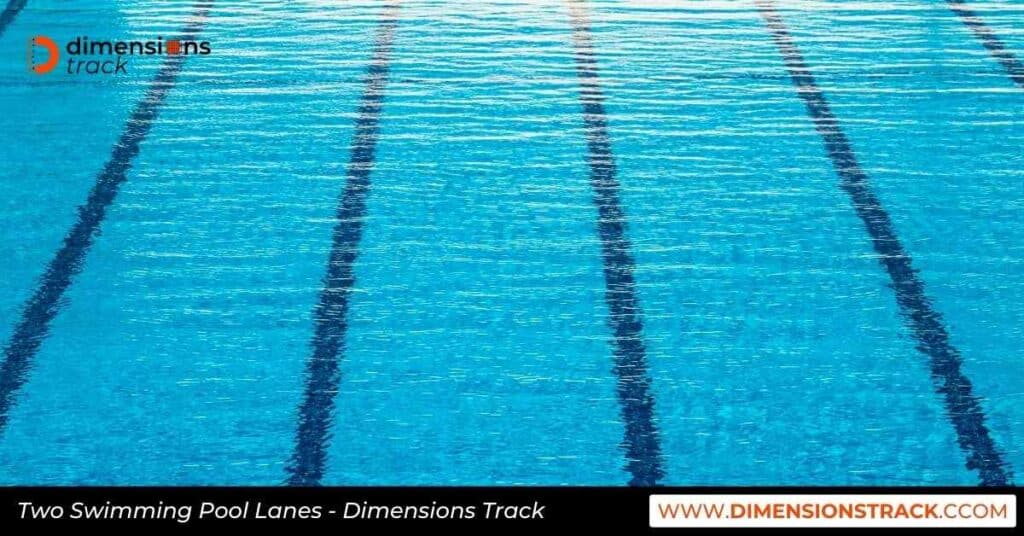 Two Swimming Pool Lanes