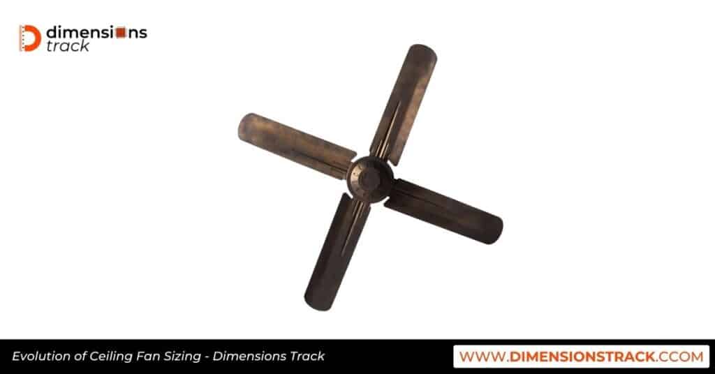 A Brief History Lesson The Evolution of Ceiling Fan Sizing