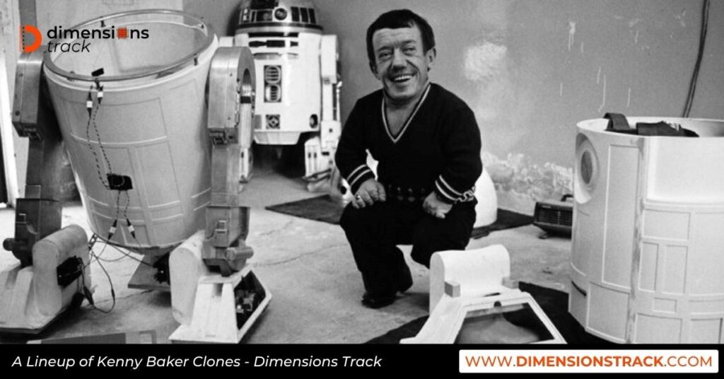 A Lineup of Kenny Baker Clones