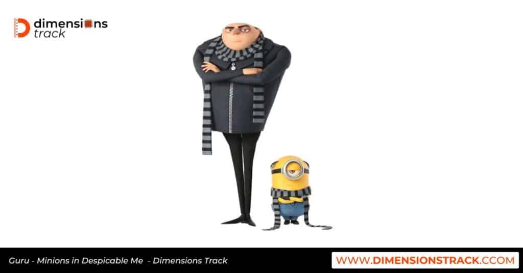 How Tall is Gru in Despicable Me?