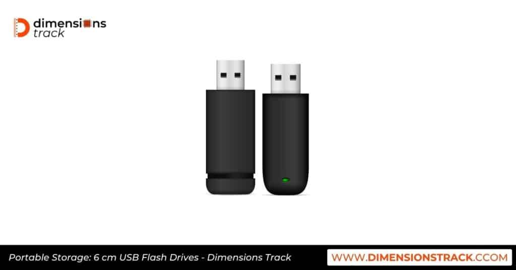 Portable Storage: 6 cm USB Flash Drives