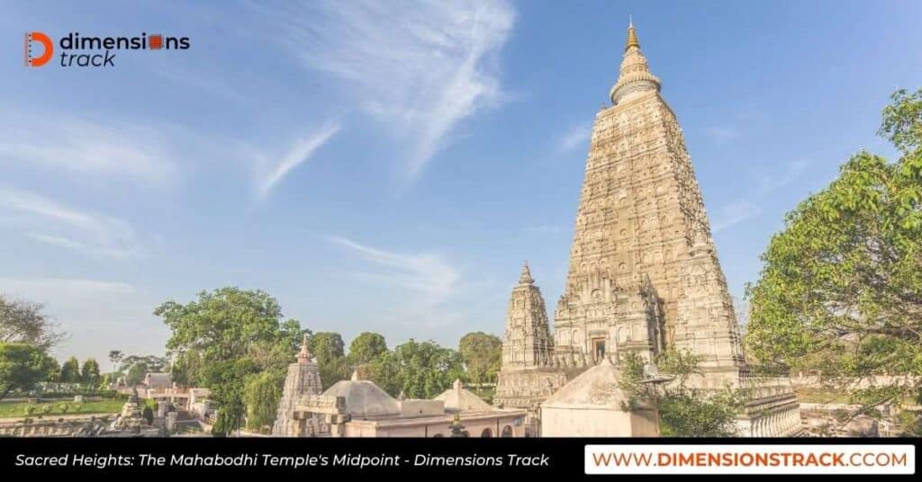 Sacred Heights: The Mahabodhi Temple's Midpoint