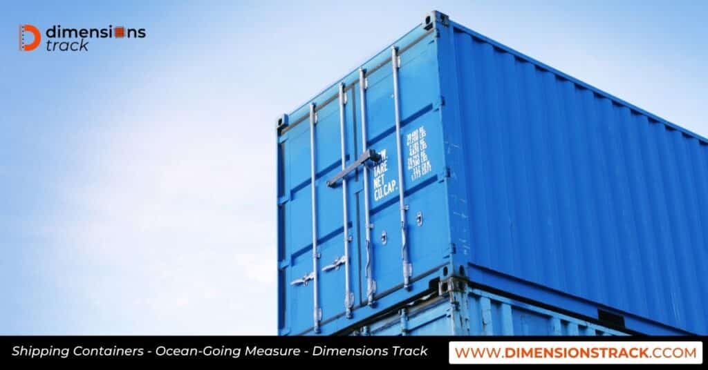 Shipping Containers - Ocean-Going Measure