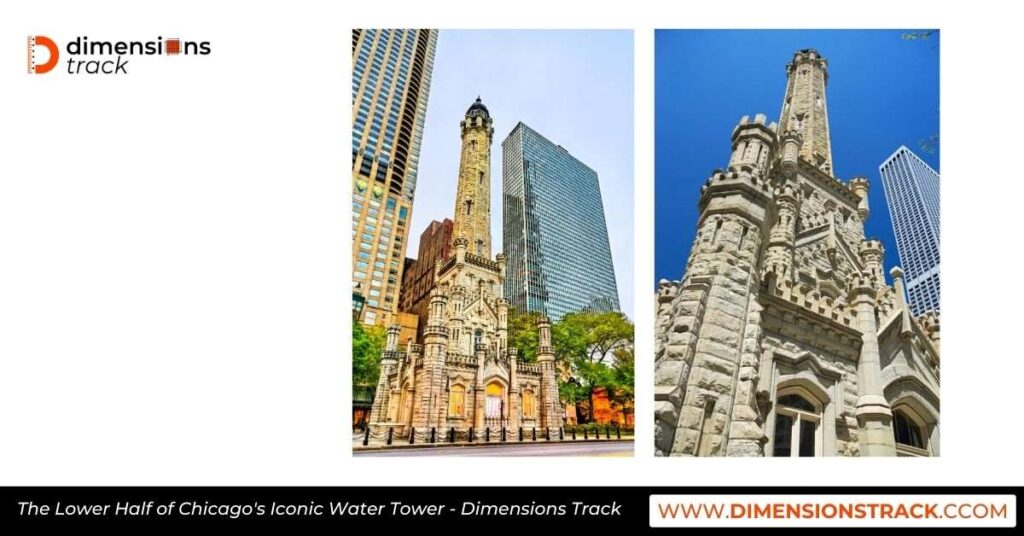 The Lower Half of Chicago's Iconic Water Tower