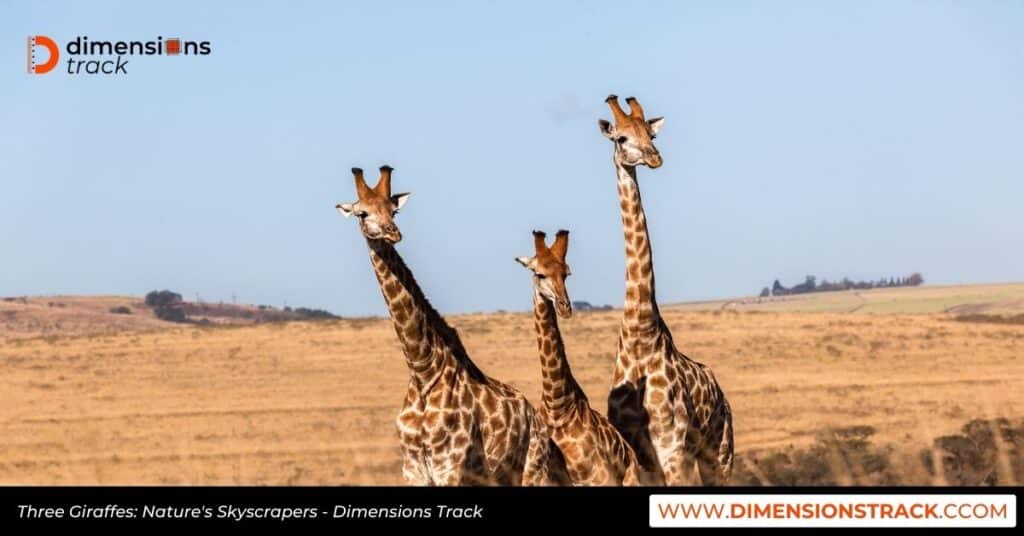 Three Giraffes: Nature's Skyscrapers