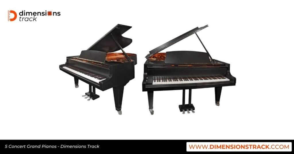 5 Concert Grand Pianos