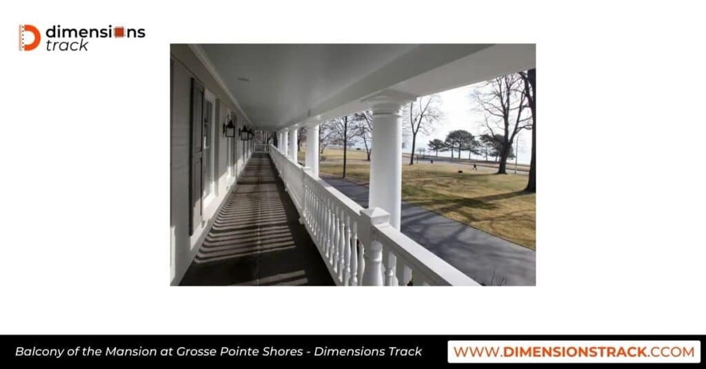 Balcony of the Mansion at Grosse Pointe Shores