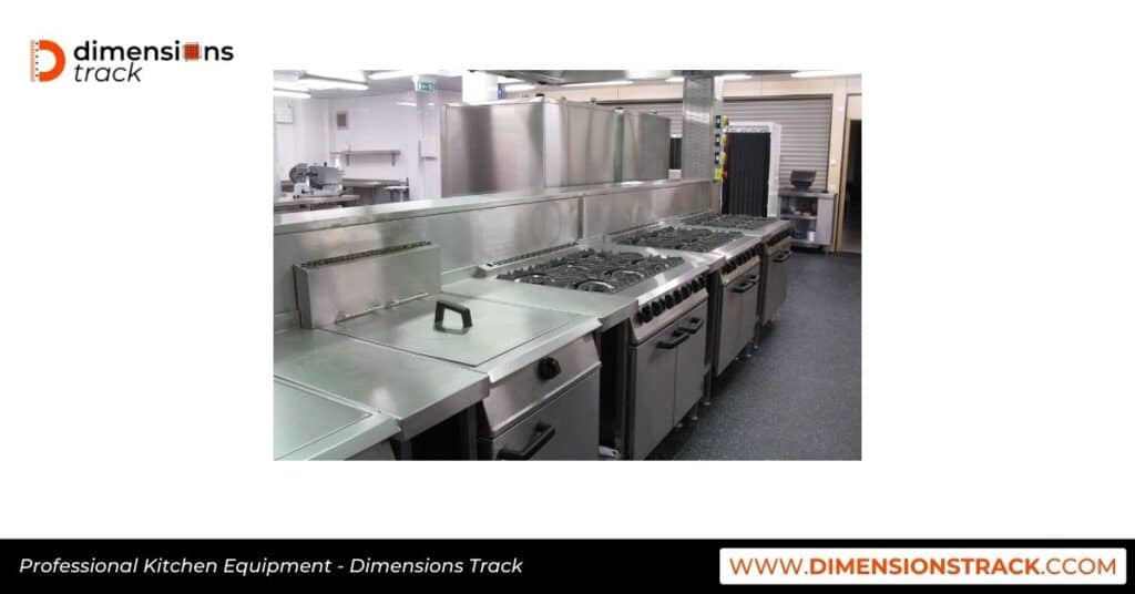 Professional kitchen equipment