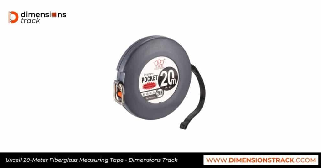 Uxcell 20-Meter Fiberglass Measuring Tape