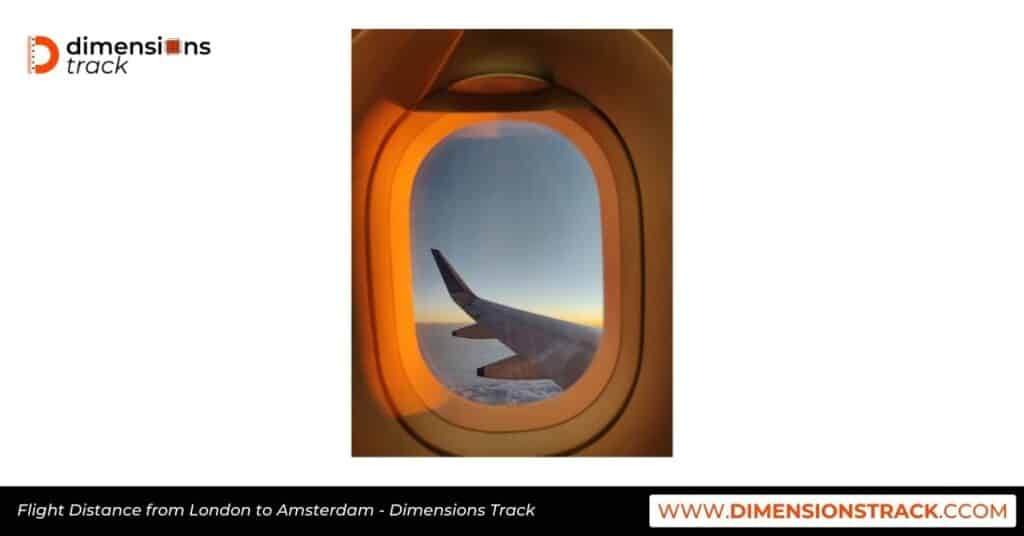 Flight Distance from London to Amsterdam