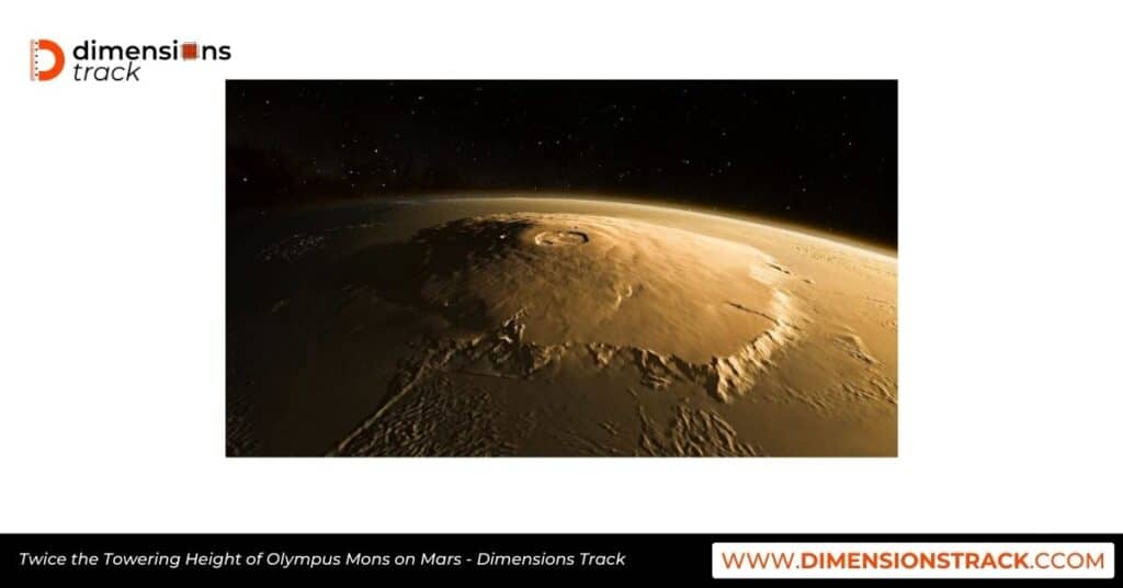 Twice the Towering Height of Olympus Mons on Mars