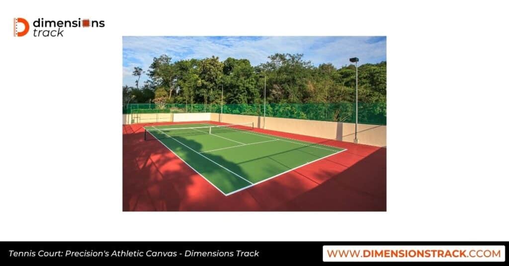 Tennis Court: Precision's Athletic Canvas